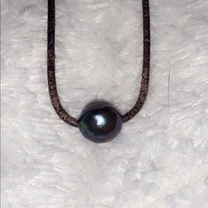 Blue Pearls Necklace